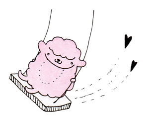 Murupumpula keinuu pinkki 300px
